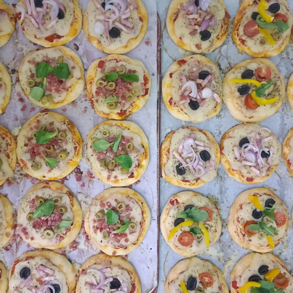 4 quesos Minipizza (12 a 15 cm) de 4 quesos