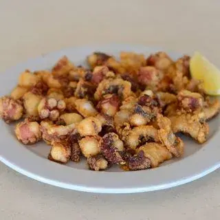 Pulpo frito