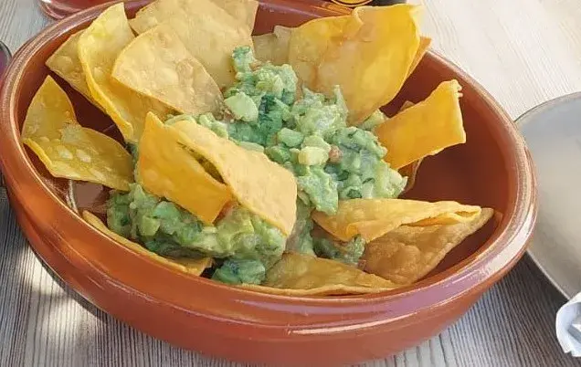 Guacamole media ración Lo mismo pero la mitad...